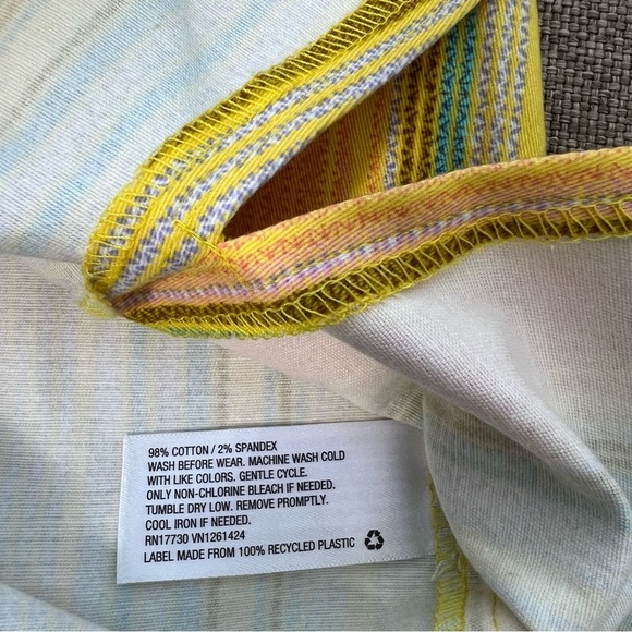 NWT Girls Notch Front Skirt. Yellow/ blue
Size Large (10/12) By Art Clas… - Picture 5 of 5